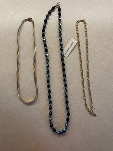 Three Different Fashion Necklaces