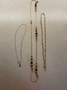 Three Different Fashion Necklaces