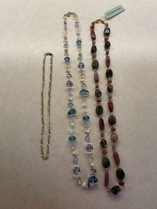 Three Different Fashion Necklaces