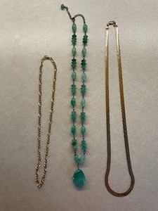 Three Different Fashion Necklaces