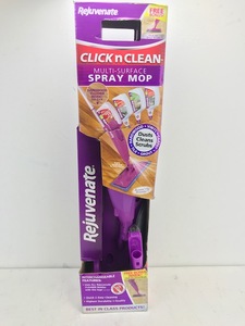 lot 17 image: Click-N-Clean Spray Mop NEW