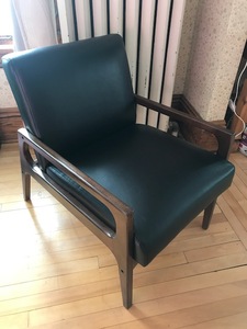 lot 20 image: NEW IN BOX Project 62 Windom Wood Arm Chair