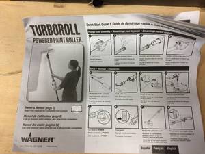 lot 85 image: Wagner Turboroll Power Paint Roller