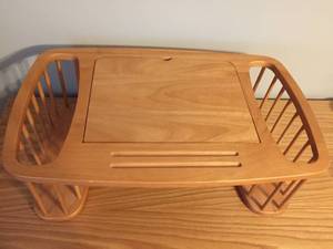 lot 130 image: Bed Tray with Adjustable Reading Rack