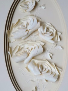 lot 10 image: Framed Paper Artwork
