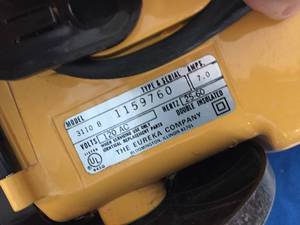 lot 191 image: Eureka Mighty Mite Vac