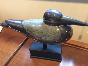 lot 231 image: Loon Sculpture