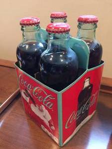 lot 241 image: Coca-Cola Bottles in Carrier