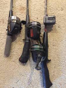 lot 282 image: Three Fishing Rod and Reels