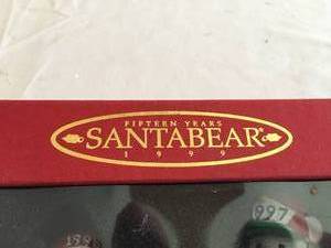 lot 292 image: Santa Bear Ornament Collection