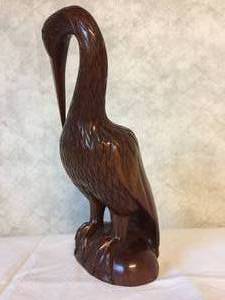 lot 303 image: Pelican Carving