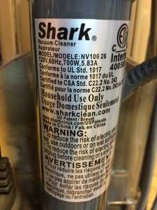 lot 312 image: Shark Navigator Vacuum