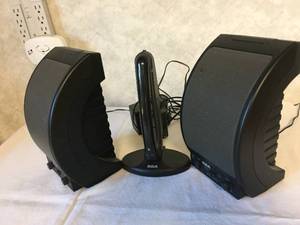 lot 317 image: RCA Stereo Wireless Speaker System