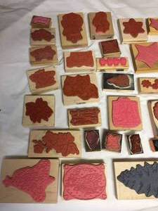 lot 391 image: Large Lot Of Ink Stamps