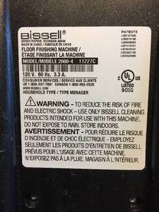 lot 433 image: Bissell Quick Steamer Power Brush