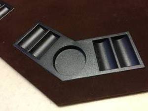 lot 437 image: Folding Table Top Poker Table