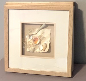 lot 128 image: Two Shelled Framed Art Pieces