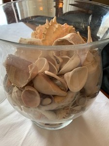 lot 225 image: Seashell Decor and Lovely Candle Holders