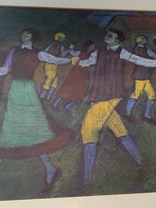 lot 131 image: T. Klintas Framed Art