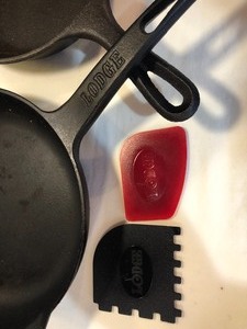 lot 403 image: Two Lodge Cast Iron Skillets
