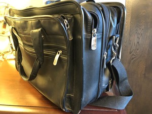 lot 163 image: Paper Shredder and Briefcase