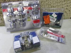 lot 3 image: (F-1) Assorted Door Hardware...