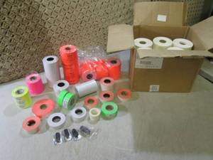 lot 10 image: (RM2) Assorted Rolls of Price Gun L...