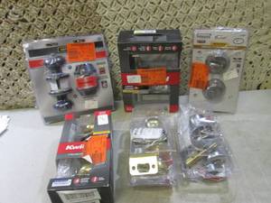 lot 12 image: (A-3) Assorted Door Hardware...