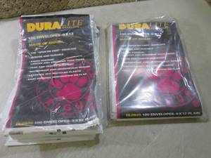 lot 27 image: (RM4) 2 Packs of 100 9 x 12 Shipp...
