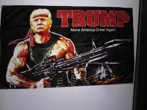 lot 95 image: (RMDR) 3 ft x 5 ft Trump Make Ameri...