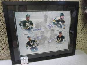 lot 104 image: (RMDR) Framed Signed Minnesota Nort...