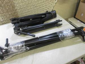lot 121 image: (RM4) 2 Tri-Pods and Some Stand...