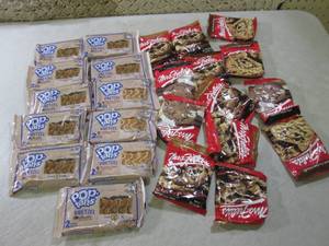 lot 186 image: (B-3) Pop-Tarts and Cookies Past Da...