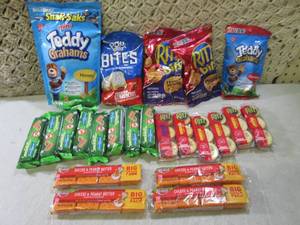lot 194 image: (C-2) Assorted Snacks Past Date...