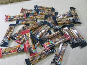 lot 197 image: (B-3) Assorted Kind Nut Bars Past D...