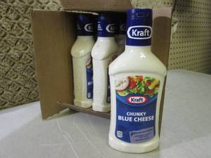 lot 222 image: (B-3) Case of 6 Bottles Kraft Chunk...