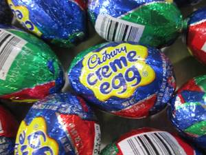lot 236 image: (B-3) 24 Cadbury Creme Eggs...