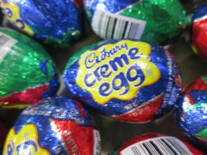 lot 238 image: (B-3) 24 Cadbury Creme Eggs...