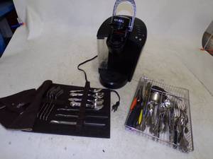 lot 75 image: Keurig, Flatware and Silverware