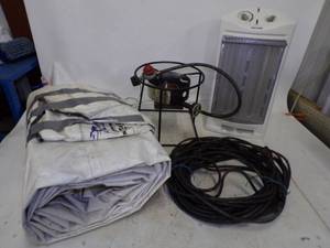 lot 77 image: Heater, Turkey Fryer Heater, Heater, Extension Cord