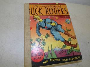 lot 8 image: Rare Vintage 1934 The Adventures of Buck Rogers Great Vintage Illustrations