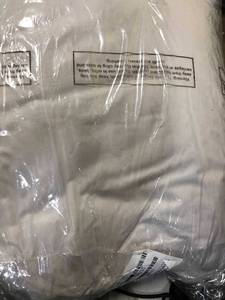 lot 6 image: Organic Natural Firm Down Standard Pillow (1), PP44-STD-NATURAL, NEW