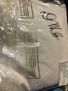 lot 21 image: TCS Down Firm 16 in. x 16 in. Decorative Pillow (1), PP56-16-WHITE, NEW