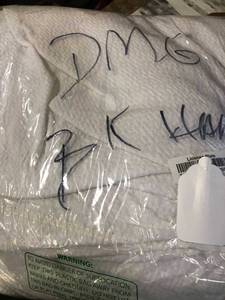 lot 40 image: Pawling White Solid Cotton King Matelasse Coverlet, 50532Q-K-WHITE, NEW