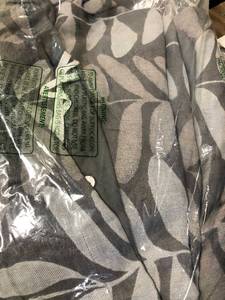 lot 49 image: Redding Leaf Cotton Duvet Cover - Gray Multi Twin Gray, 50534D-T-GRAY-MULTI, NEW