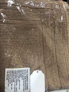 lot 51 image: Legends Sterling Pecan 40 in. x 24 in. Cotton Reversible Bath Mat, VK29-24X40-PECAN, NEW