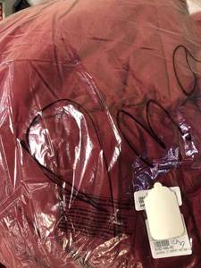 lot 94 image: LaCrosse Light Warmth Chianti Queen Down Comforter, C3F3-Q-CHIANTI, NEW
