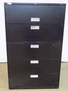 Hon 5 Drawer File Cabinet