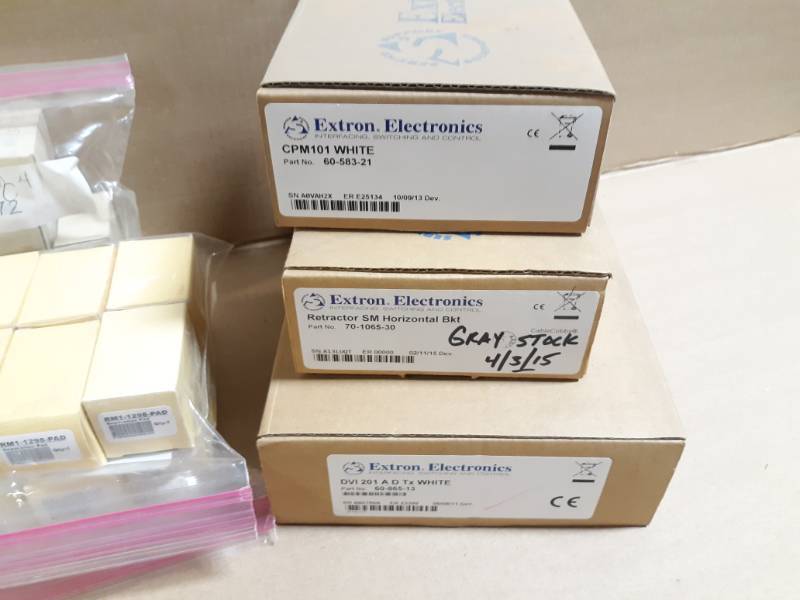 Large Lot of HP LaserJet NOS Repair Parts & Extron Parts