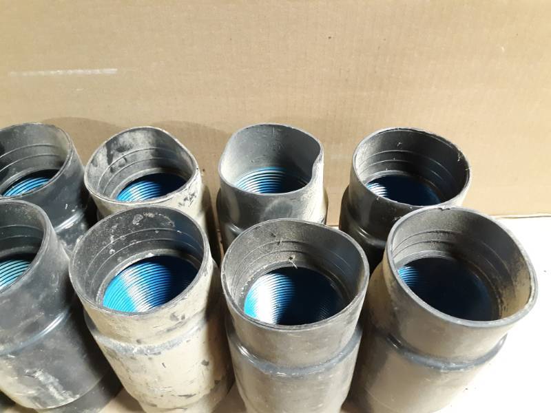 (10) Thomas & Betts Ocal 2-12 PVC Coated Conduit Couplers